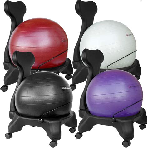 exercise ball chair amazon|best exercise ball office chair.